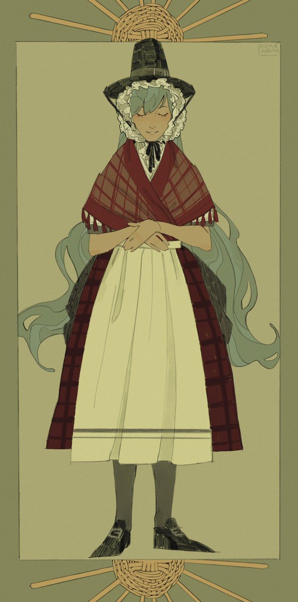 windwenn's tweet photo. *jazz hands* welsh miku https://t.co/1vbLutwEWC