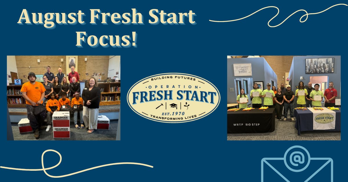 This month, we celebrated the graduations of the Summer Trades Academy and CareerPoint Cohort! We also preview our free community resource block party on Thursday, Aug. 29, and highlight some of our incredible partnerships!
Read all about it here!: conta.cc/3AJC27h
#ofs