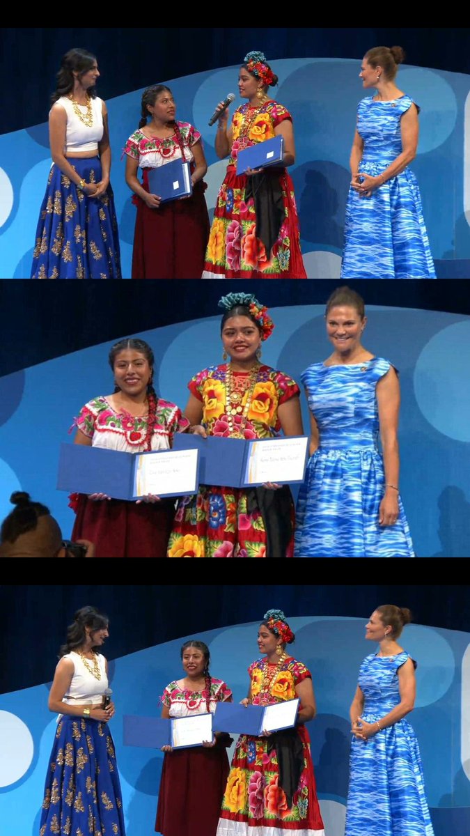 Muchas felicidades a Shanni Mora y Rosa Mendoza por ganar el Diploma de Excelencia en el #StockholmJuniorWaterPrize 2024 💧⭐🎊🎊

Son un orgullo para Oaxaca y el país entero, enhorabuena por este logro tan importante. 💧