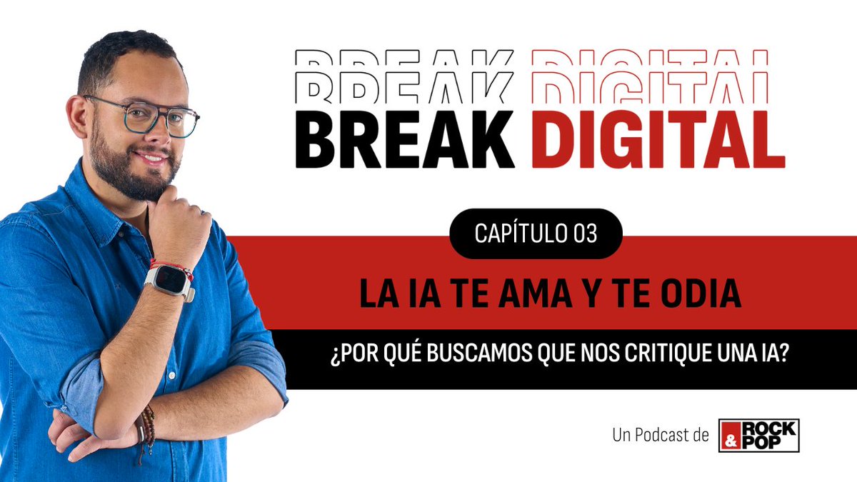 rockandpop's tweet photo. ¿Una IA que te hace pedazos? De eso y más conversó @KevinFelgueras en un nuevo capítulo de #BreakDigital. Mira el video completo

https://t.co/dW6rn947ku https://t.co/t0v2B6SVqJ