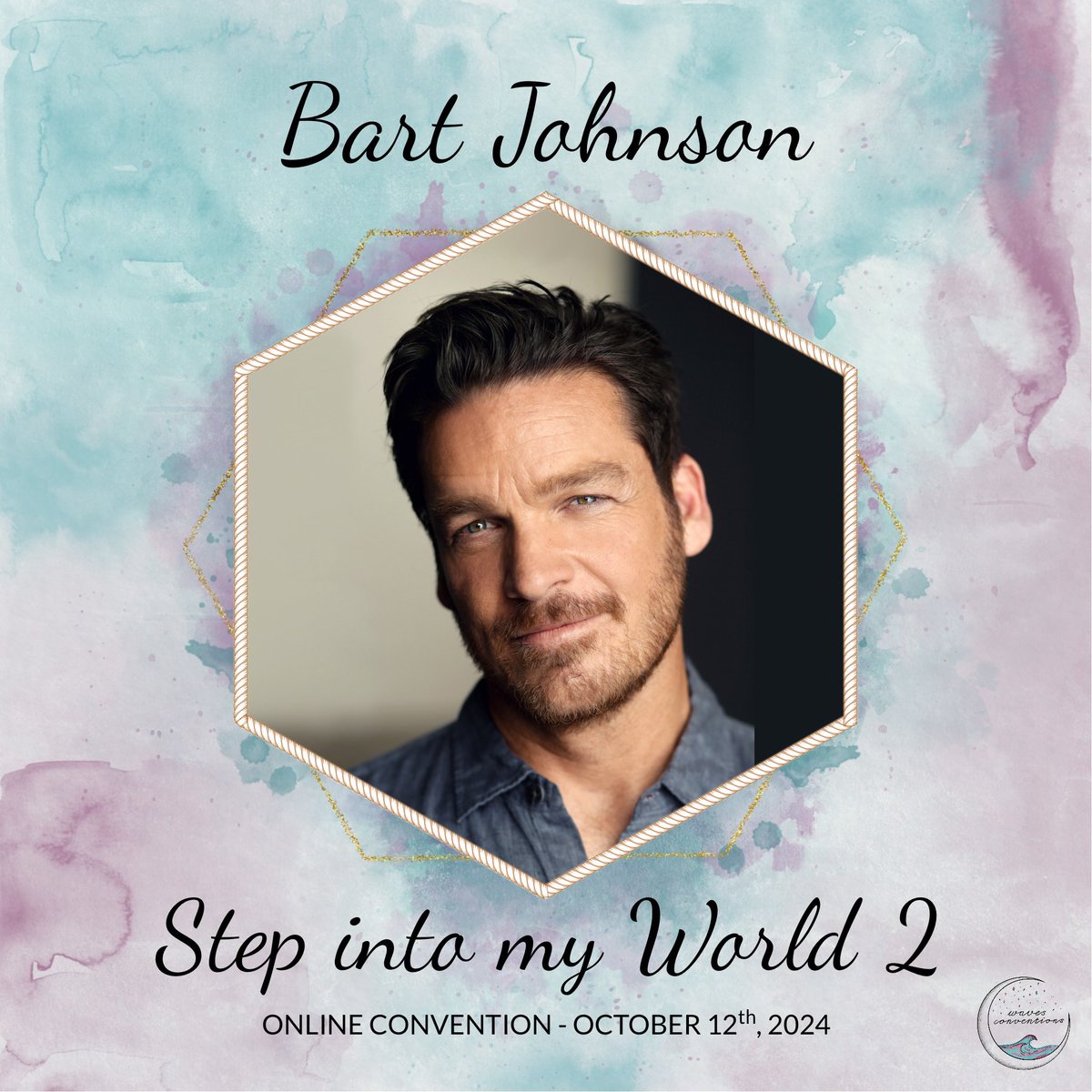 Waves_Con's tweet photo. #SIMW2 We‘re very excited to welcome @bart_johnson as a new guest to our event! 

You can grab your tickets for his solo and duo activities starting now ☺️

https://t.co/hmmXsqVhCT

#hsm #wildcat #wavescon https://t.co/HWycMqsxDb