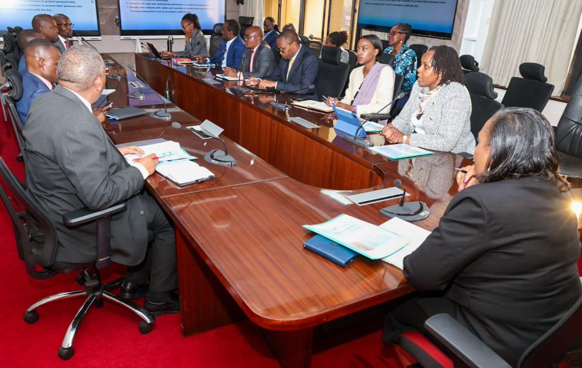 Data Commissioner, <a href="/ikassait/">immaculate</a>, MBS, has led the management in a courtesy call with the new Cabinet Secretary for Information, Communication and Digital Economy, Dr. Margaret Ndung’u. 

This inaugural meeting is significant as it represents an opportunity for collaboration between