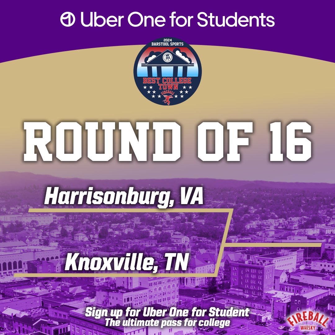 JMUBarstool's tweet image. 🚨Round of 16 Voting is LIVE🚨

Retweet this post to vote!

All schools with over 5000 Votes get 3 FREE Months of Uber One and we will select 10 students who will receive Uber One for the whole year!
Voting Ends 8/29 @ 11:59pmEST
Round of 16 Winner’s will be announced 1pmEST 8/30