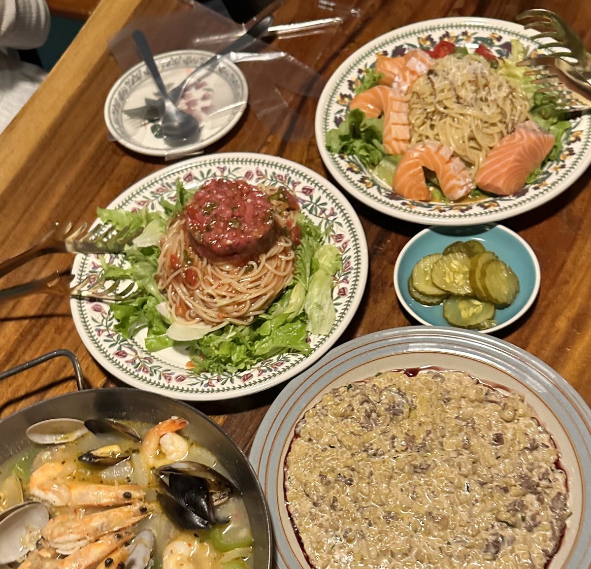 nek5s's tweet photo. 📍연남 해브

진짜 느좋인 퓨전 양식 맛잡!!!
트러플 한우 불고기 리조또랑 육회 냉파스타 강추에욤..* https://t.co/WNWMOc2tK2