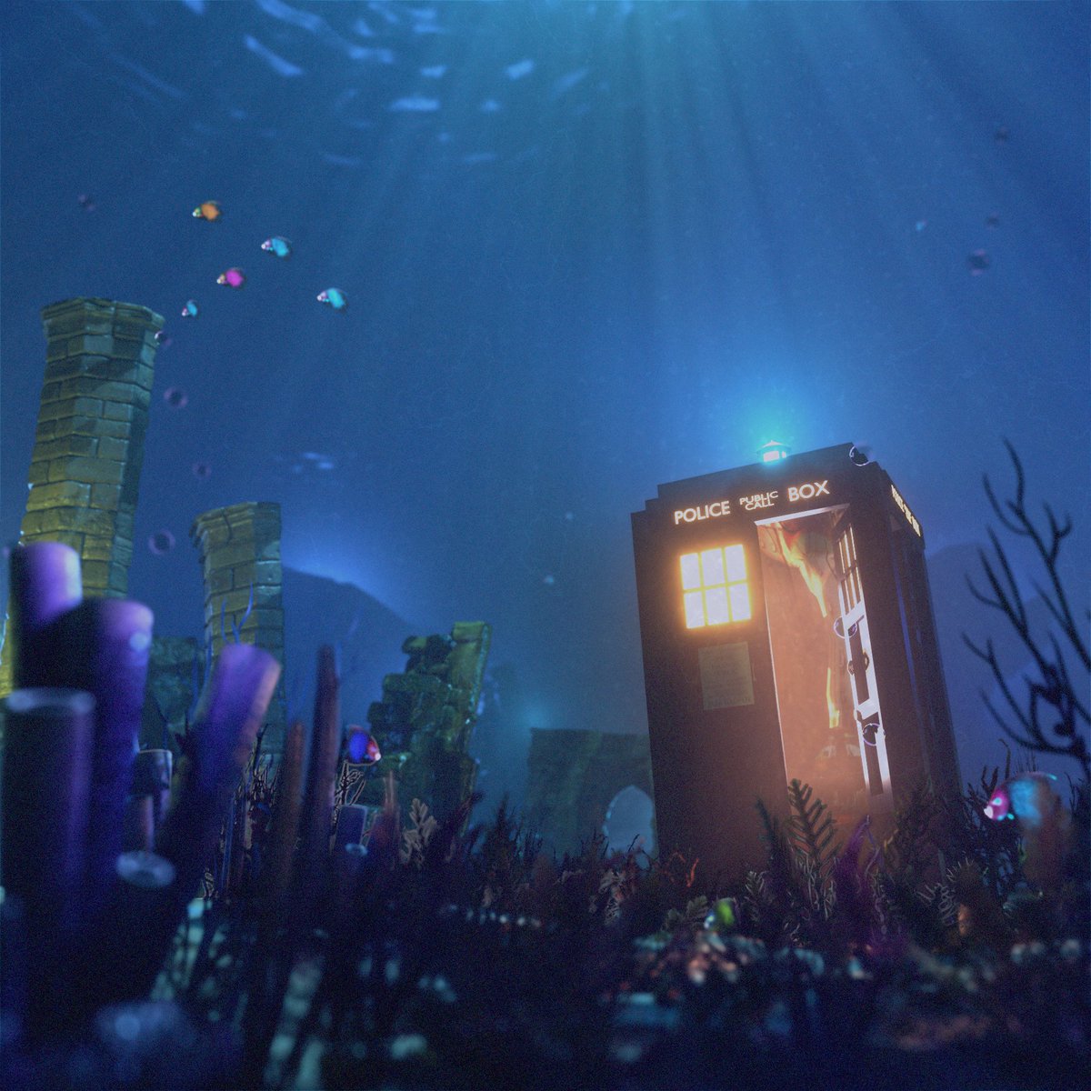 ShardzDW's tweet image. My favourite Doctor Who Artworks I've created over the past few years! (A thread for pinned) 🟦💫🙌
This is basically my entire body of work so please show this thread some love if you like what you see.
#DoctorWho #DoctorWhoFanArt #Blender3D @bbcdoctorwho @bigfinish