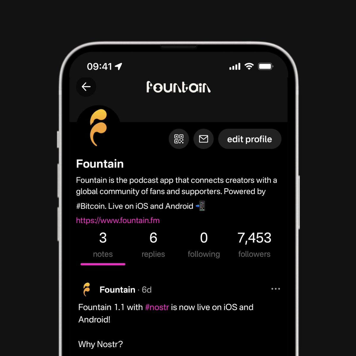 Fountain tweet media