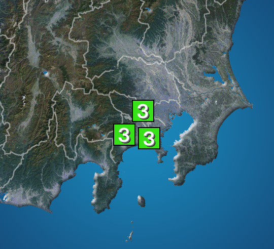 wni_jp's tweet photo. 【地震情報】
8月28日 2:05 震度3
【東京都】東京都多摩東部【神奈川県】神奈川県東部　神奈川県西部
▶生放送で解説中 
https://t.co/VWfEoq8uo8

https://t.co/W3Td1df9L0 https://t.co/a8lMkjUeW5