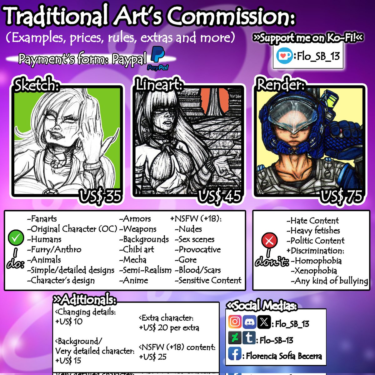 🎩🌸Flo_SB_13 🎨 #CommissionOpen ⚠️! / 🔞 tweet media