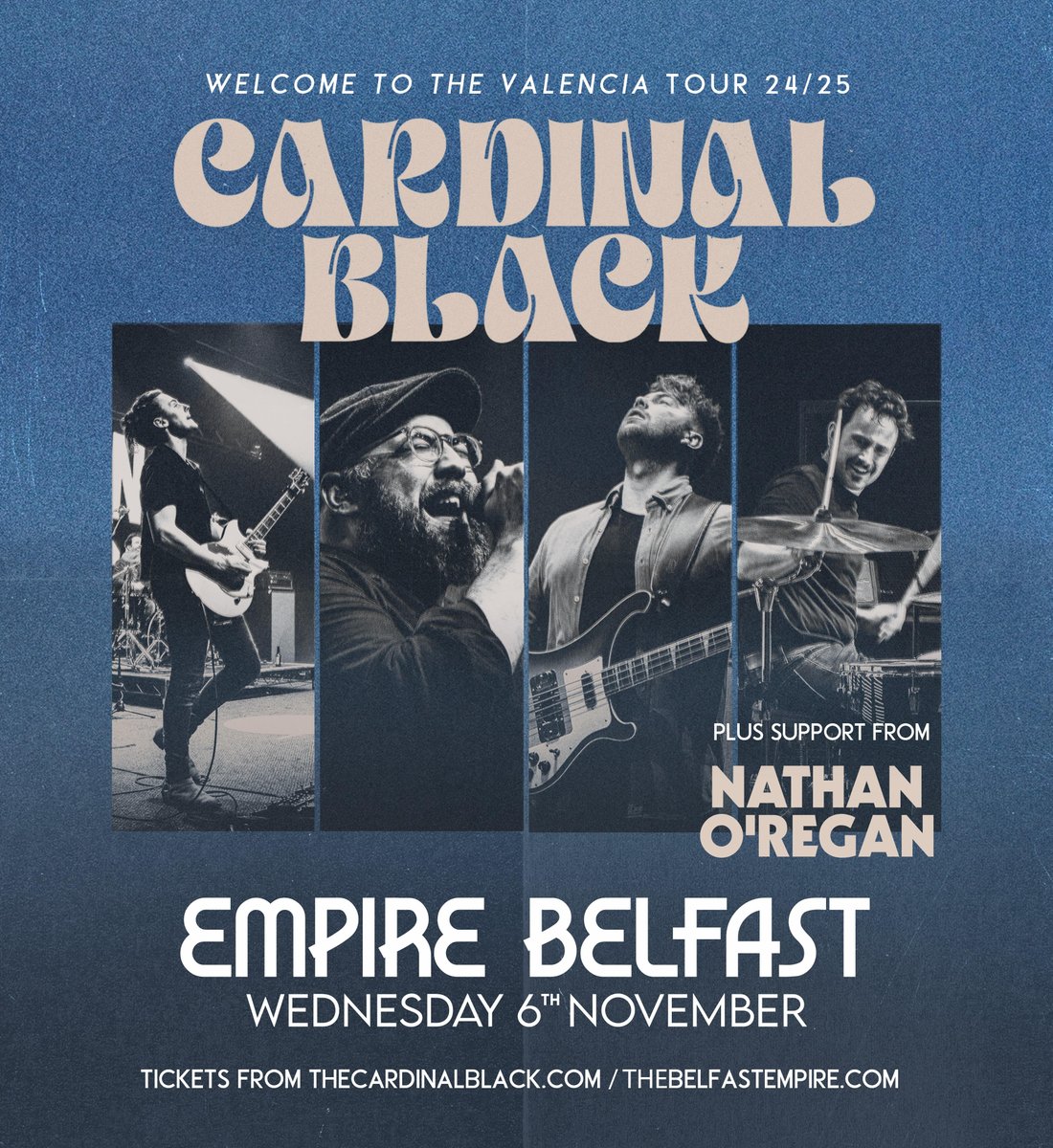Nathan O'Regan (@nathanoregan) on Twitter photo Delighted to have been asked back to open up for <a href="/TheCardinalBlk/">Cardinal Black</a> on their two Irish shows in November. Am a genuine fan myself so can’t wait for these 🔥
🎫: whelanslive.com/ticket/cardina…
thebelfastempire.com/music-hall/car…
#Livemusic Delighted to have been asked back to open up for <a href="/TheCardinalBlk/">Cardinal Black</a> on their two Irish shows in November. Am a genuine fan myself so can’t wait for these 🔥
🎫: whelanslive.com/ticket/cardina…
thebelfastempire.com/music-hall/car…
#Livemusic