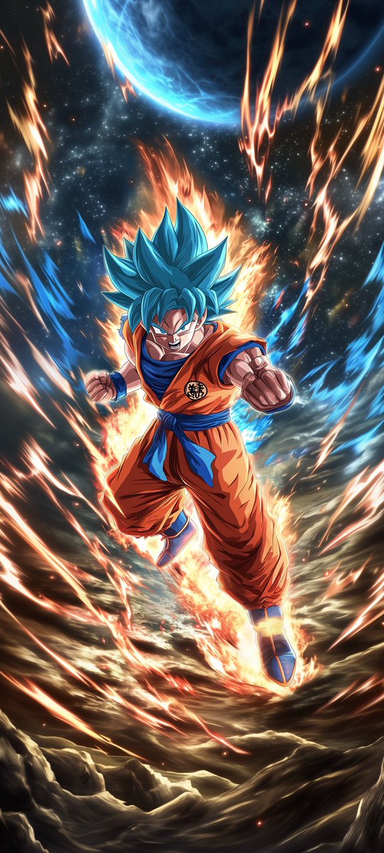 vince19visuals's tweet photo. Son Goku God Mode Wallpaper https://t.co/c7NjuZmDsf