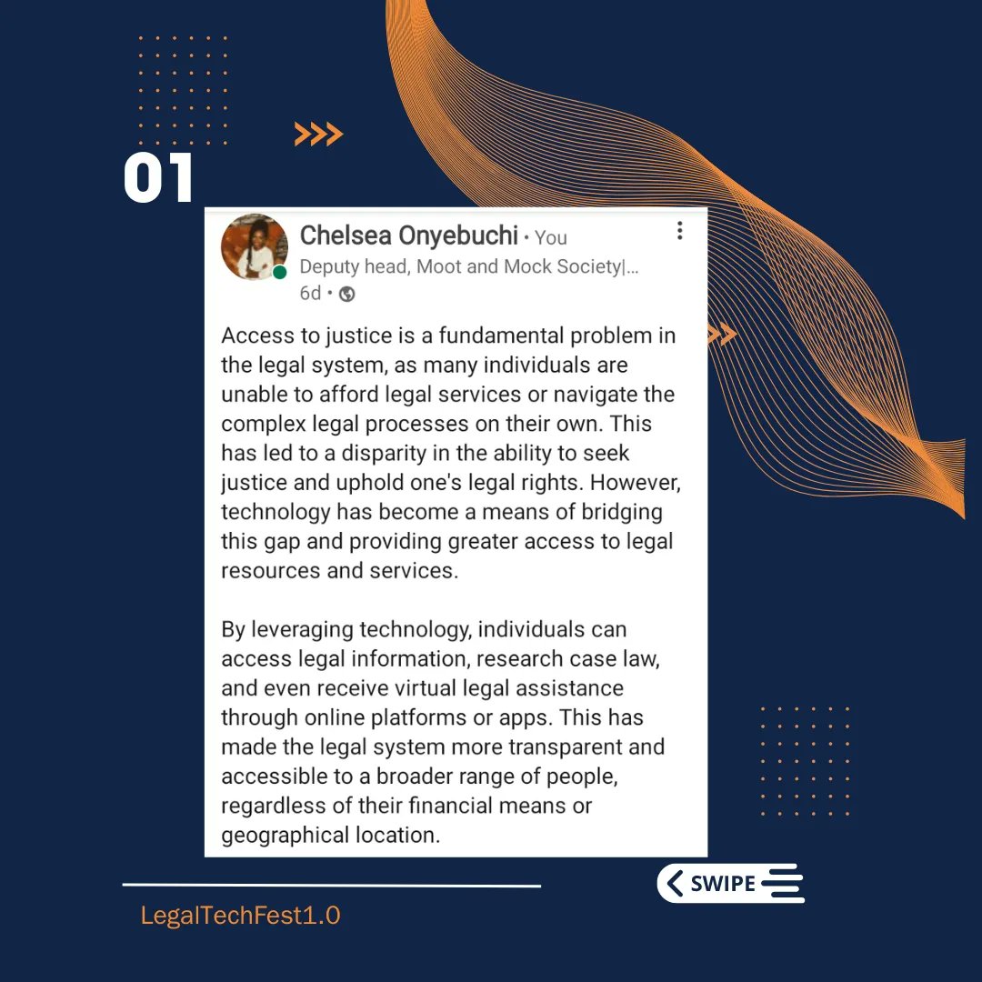 techlawyered's tweet photo. As a result of Legal Tech Fest 1.0 Conference, our attendees have been able to learn, unlearn and relearn about Access to justice through technology
Techlawyered
#legaltechfestojustice #legaltech #techlawyered #beyondthecourtroom #legaltechconference #legaltechfest https://t.co/MAw4oOQMfE