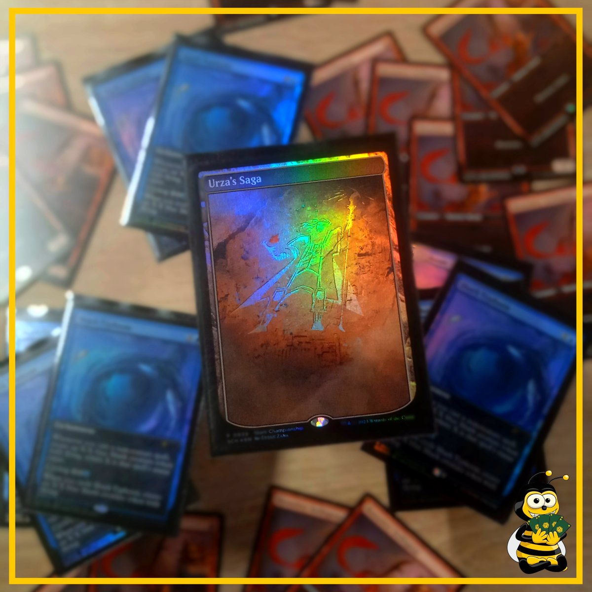 Diese Woche Samstag findet die Store Championship im Standard-Format bei uns statt!

Samstag, 31.08. - 11:30 Uhr:
Magic: The Gathering - Bloomburrow Standard Store Championship (Best-of-3, 50 Minuten pro Runde, mit Top Cut) Event Code: 2GZQ254
5€ Mindestumsatz
———————————————