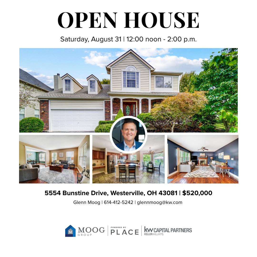 GlennMoog's tweet photo. 📲614-412-5242 for more information or a private showing!

#OpenHouse #NewListing #ForSale #RealEstate #WestervilleOhio #ColumbusRealEstate #AsSeenInColumbus #ColumbusLiving #CentralOhioRealEstate #ColumbusOhio #KWCapitalPartners #CapPartners #PoweredByPLACE #MoogGroup https://t.co/4rEn8lncDv