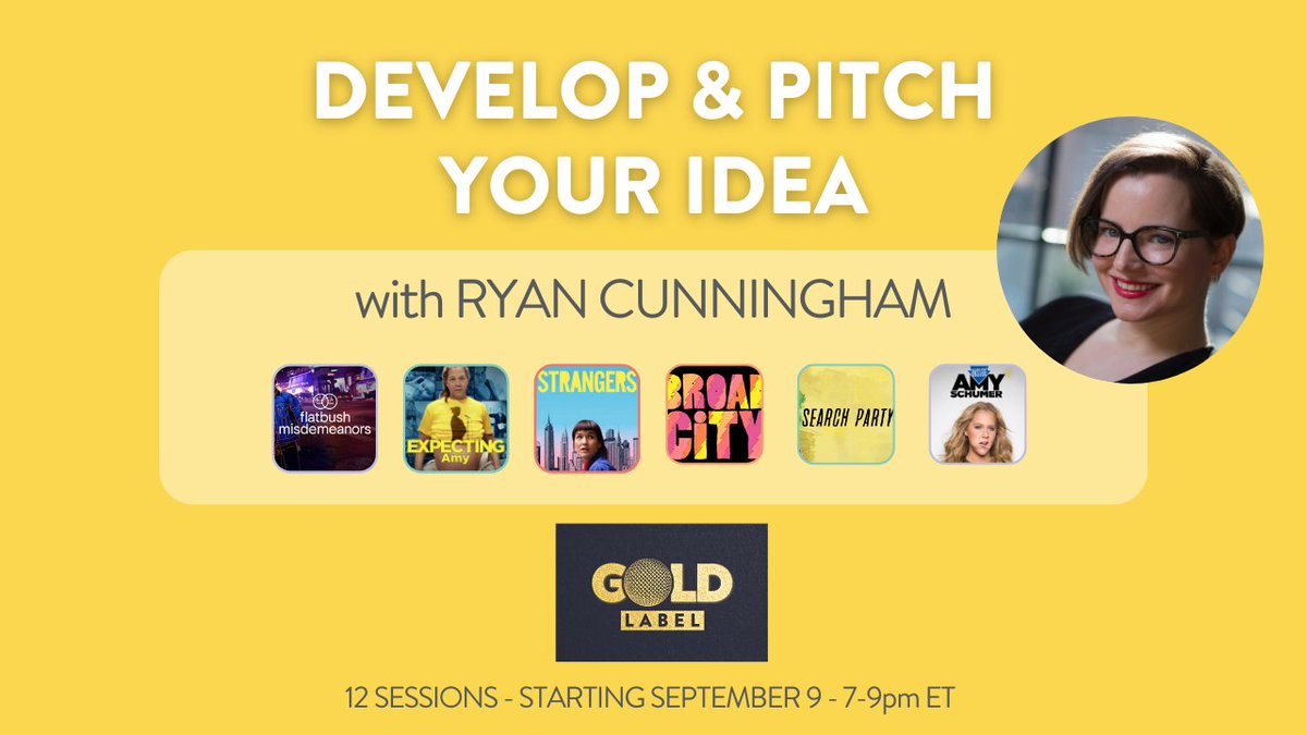 GOLDComedy's tweet image. 🚀 Ready to pitch your idea? Ryan Cunningham's Develop + Pitch ANY IDEA class is back! 🎬✨

Alums of this class WIN BIG, GET REPPED, and BOOK GIGS!

Starts 9/9. Enroll NOW: shorturl.at/O25N8

Includes 6 months free access to GOLD!
