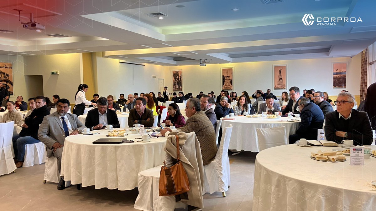 CORPROA's tweet photo. Nuestra Corporación participó en el conversatorio "Desafíos de la Minería", organizado por Kinross y Diario Chañarcillo, y el cual contó con la exposición de Dominique Viera, presidenta de APRIMIN. https://t.co/zCGAegjg7H