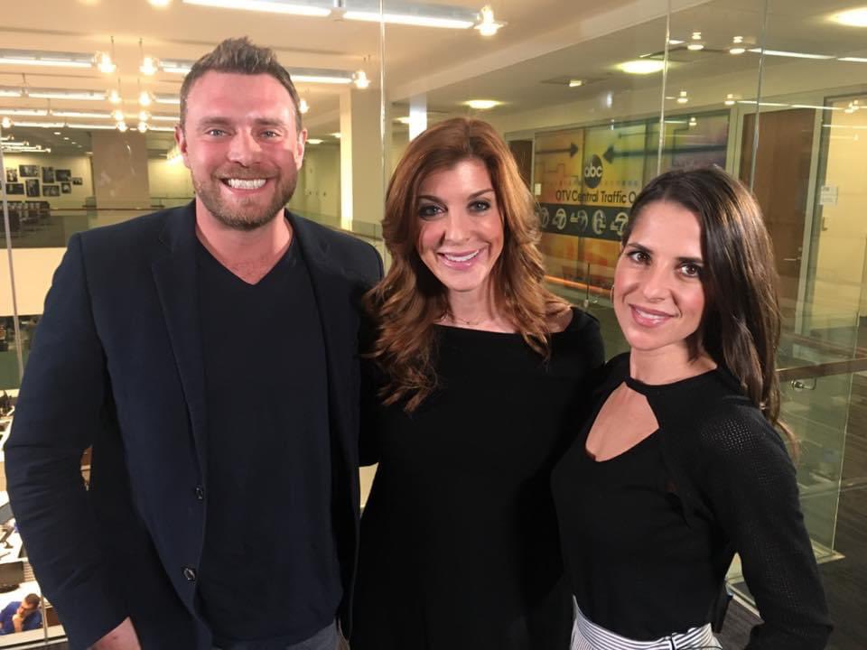 AnnieMcTV's tweet photo. If true, this is a shock to longtime #GH fans like myself. @kellymonaco1 
is a local girl too &amp; she was so gracious to me when I met her @6abc &amp; gave her ideas for what character I would play. Billy Miller who passed away was also so kind this day. 
📸 cred: Tom Davis https://t.co/b0f4gnKllZ