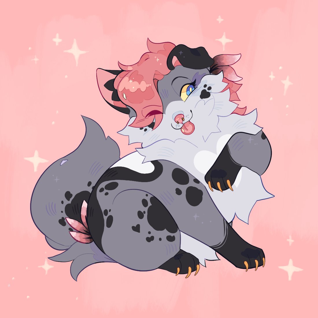 lynxictus's tweet photo. 🩵LIL' BUDDIES for @/nof0xesgiven!!🩷 https://t.co/N3F7ioHQS0