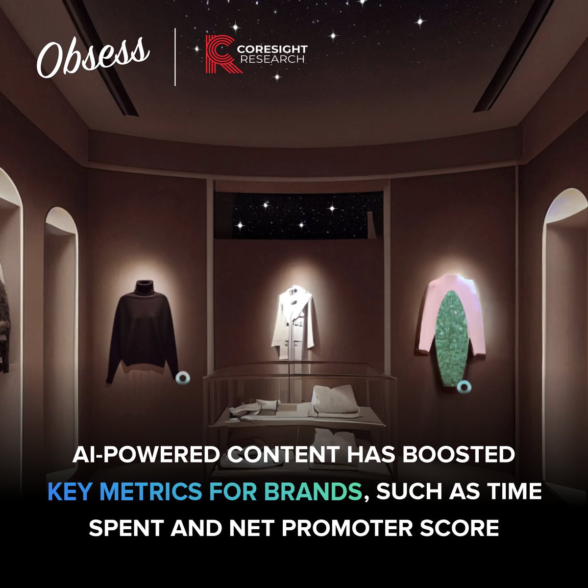 Obsess (@obsessvr) on Twitter photo As Q3 and Q4 unfold, brands and retailers are doubling down on immersive experiences to stay competitive. A <a href="/CoresightNews/">Coresight Research</a> study reveals that 25% of U.S. brands and retailers are placing #AI enabled content at the forefront. Access the full report here: obsessar.com/whitepaper-imm… As Q3 and Q4 unfold, brands and retailers are doubling down on immersive experiences to stay competitive. A <a href="/CoresightNews/">Coresight Research</a> study reveals that 25% of U.S. brands and retailers are placing #AI enabled content at the forefront. Access the full report here: obsessar.com/whitepaper-imm…