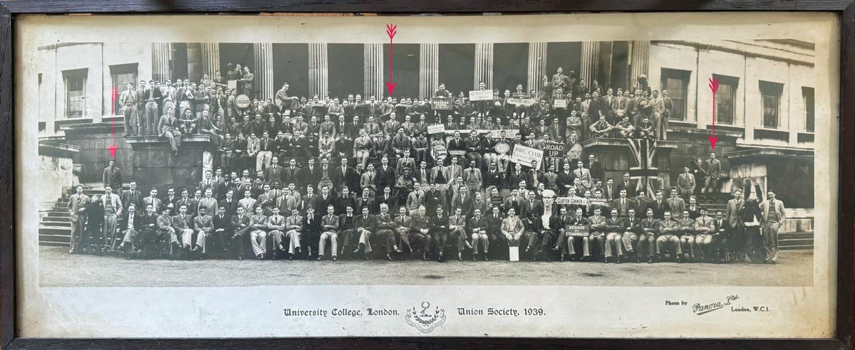 Julian Parker (@jhjparker) on Twitter photo <a href="/theunionucl/">Students' Union UCL</a> during the sad duty of clearing my late sister's house I found this photo belonging to my father, William Duncan Parker (1919-94) (Chemistry at UCL 1938-40). He was a sprinter of some ability and I have marked where he managed to appear in the picture three times! <a href="/theunionucl/">Students' Union UCL</a> during the sad duty of clearing my late sister's house I found this photo belonging to my father, William Duncan Parker (1919-94) (Chemistry at UCL 1938-40). He was a sprinter of some ability and I have marked where he managed to appear in the picture three times!
