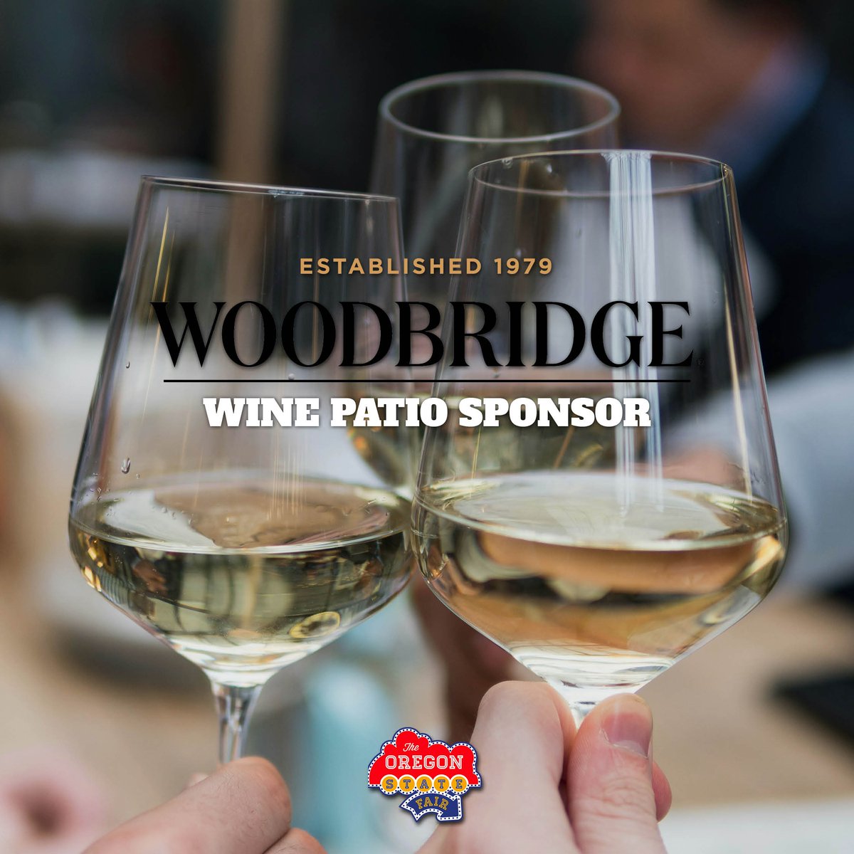 Raise a glass to Woodbridge Wine, our Wine Patio Sponsor at the Oregon State Fair! 🍷 

Whether you're savoring a crisp white or a bold red, Woodbridge Wine is the perfect pairing for a day of fair fun. Come sip and relax at the Wine Patio—where every moment is worth toasting....