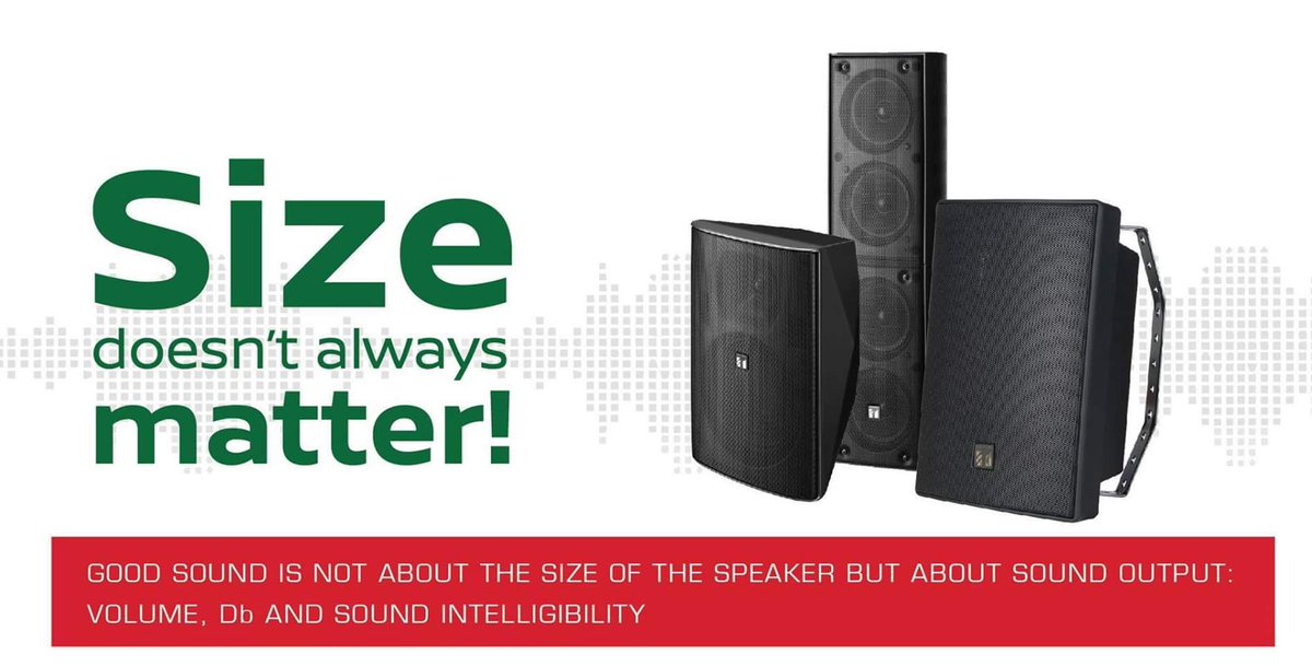TOA manufactures a wide range of speakers that are suitable for almost every Public Address application.
lnkd.in/duDHuRW4
#toa #speakers