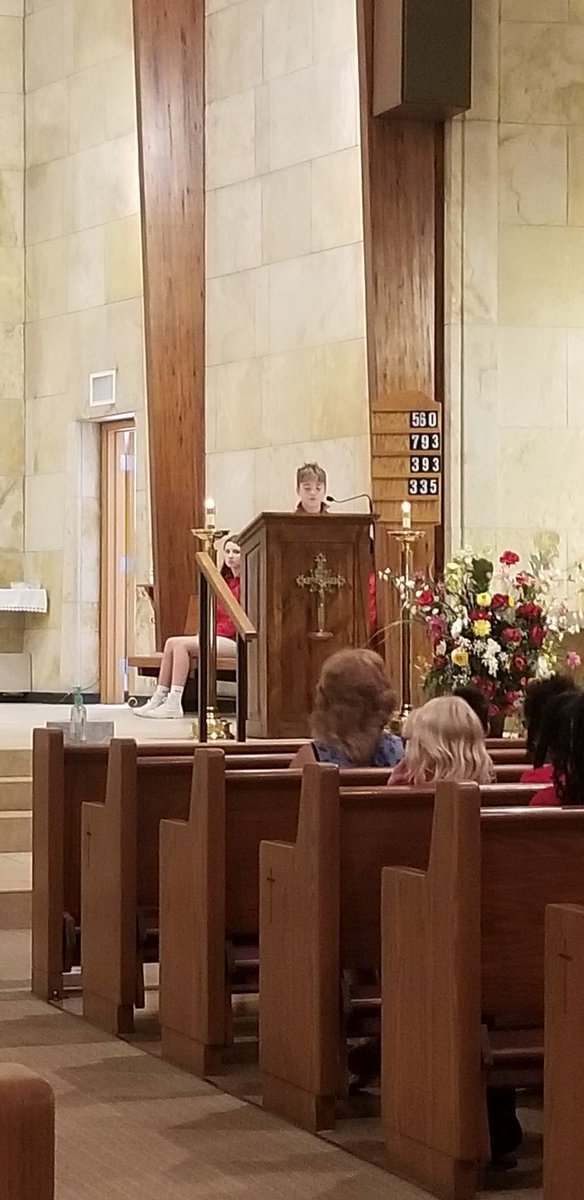 annunciationhss's tweet photo. Wonderful Mass this morning with Fr. John! https://t.co/VEOm5dAPkz