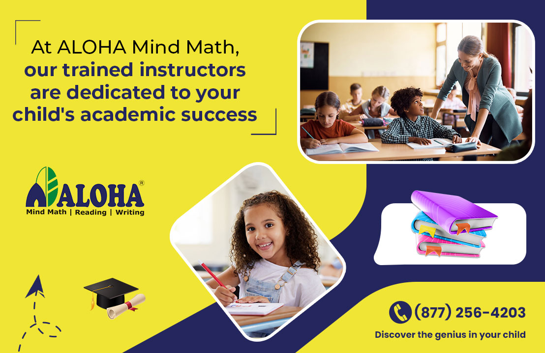 AlohaKidsMath's tweet image. Give your child the gift of confidence and academic success! 📚 Our expert instructors at ALOHA Mind Math use innovative techniques to ignite a love of learning.
For more information,
👉👉alohamindmath.com
📞📞(877) 256-4203
#mathprogram #writingprogram #ALOHAMindMath