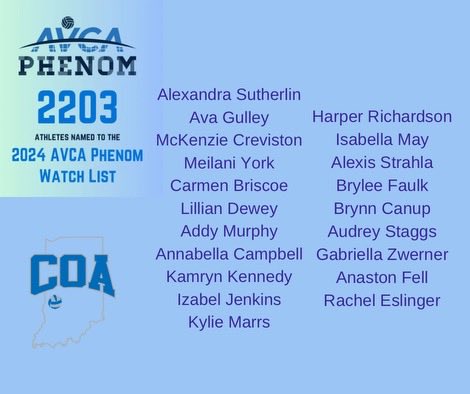 COA Volleyball tweet media