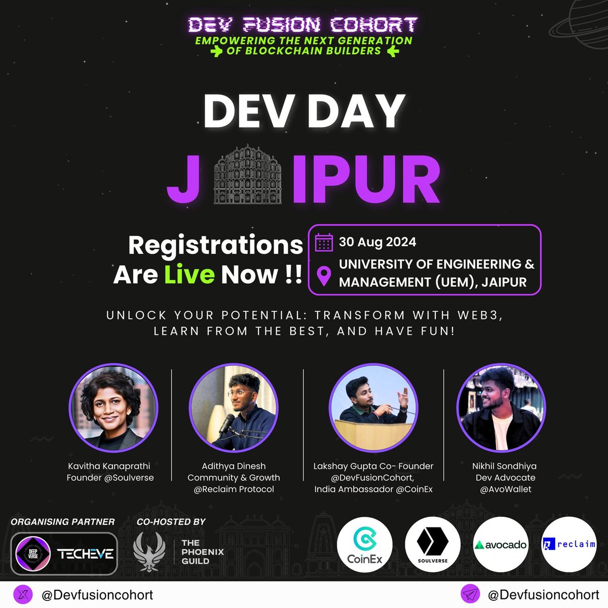 Well, it's happening guys.

Join us for an amazing discussion.

Date: 30 August 2024

Register Now: lu.ma/iqc3rot9