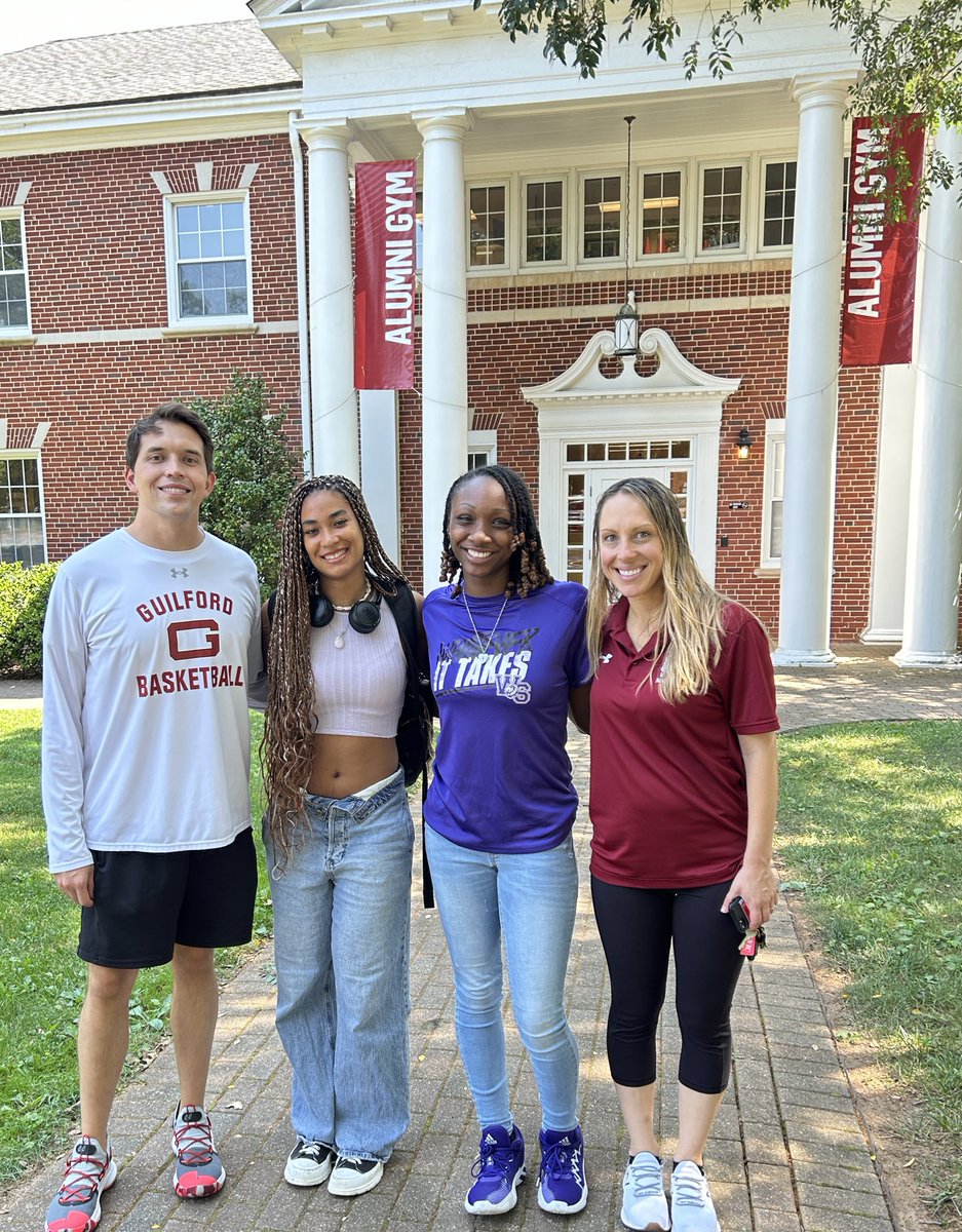 After a great visit with <a href="/Guilfordbball/">Guilford College Women’s Basketball</a> , I am blessed to receive another offer. Go Quakers!!!! I had so much fun today!!