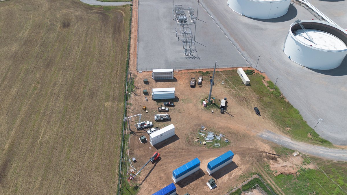 📍Site de mineração em Oklahoma, EUA.