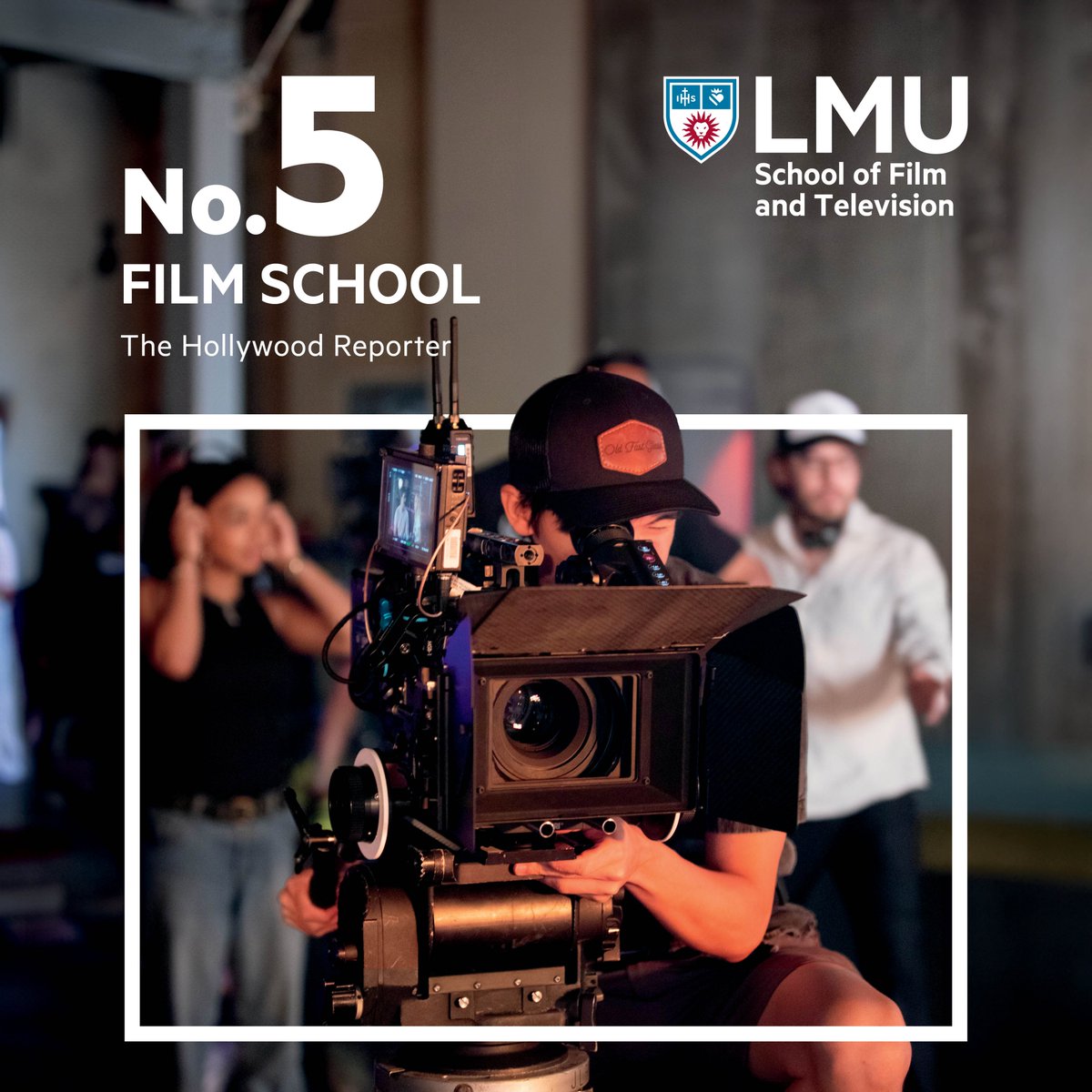 Honored to be No. 5 on the <a href="/THR/">The Hollywood Reporter</a> 2024 list of the Best Film Schools in the US. Congrats to the excellent students, alumni, faculty, and staff of #LMU #filmschool 🦁🎥 hollywoodreporter.com/lists/best-fil…