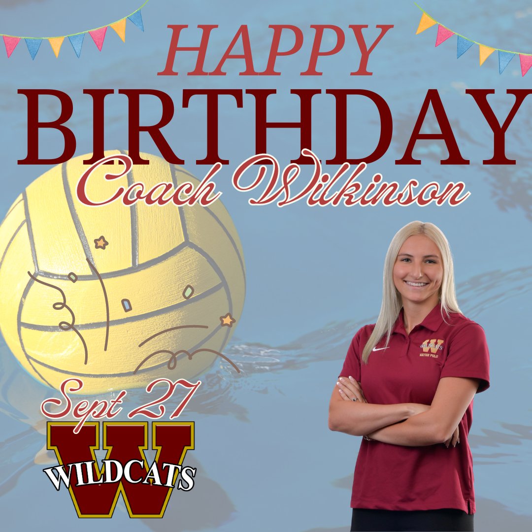 Cy Woods Athletics 212 (@cw_athletics) on Twitter photo Friday ✅
Game day ✅🤽♀️
Birthday ✅🎂
We hope you have the best day ever, Coach Wilkinson! <a href="/CyWoodsWAPO/">Cy Woods Water Polo</a> Friday ✅
Game day ✅🤽♀️
Birthday ✅🎂
We hope you have the best day ever, Coach Wilkinson! <a href="/CyWoodsWAPO/">Cy Woods Water Polo</a>