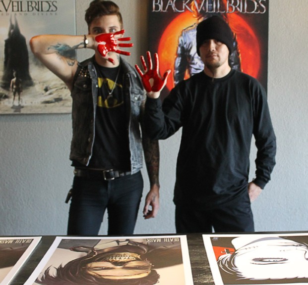 "Great friend, Great human being, Great artist. Nothing but love for AB. Over 15 years of friendship." RV