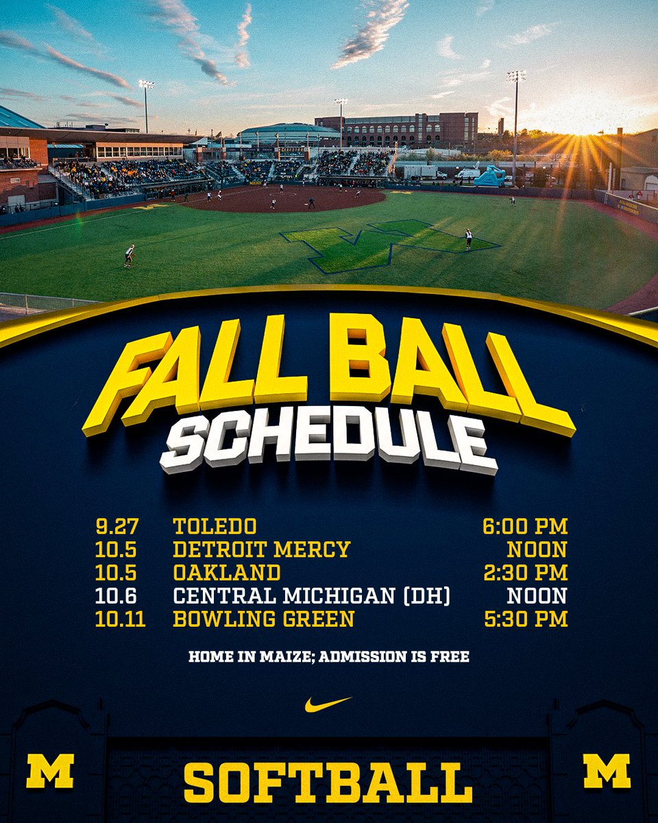 PLAN ACCORDINGLY. 👊

#GoBlue | #Team48