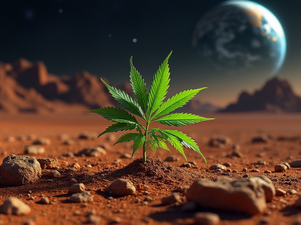 What should be the first plant on Mars?