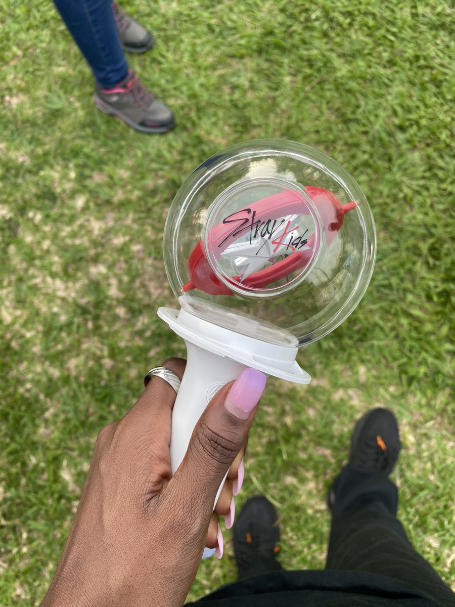 RoseBasemera1's tweet photo. Straying into the fandom with my Stray Kids light stick in hand! Ready for an unforgettable concert moment! ✨ #StayLife #StrayKids” https://t.co/jXchjupGZp