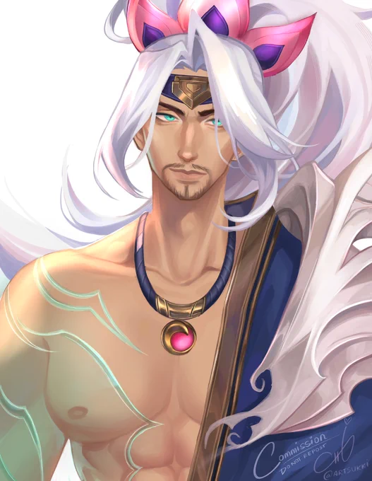 Commission work #Yasuo #LeagueOfLegends #fanart #Commission