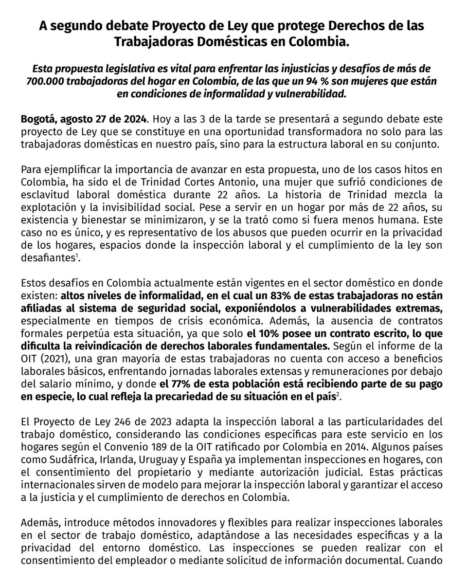 Intersindical de Trabajo Doméstico tweet media