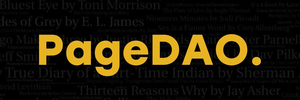 1/7 📚✨ Exciting news! The PageDAO webapp is revolutionizing digital publishing. Imagine a world where authors have full control, readers access a global library, and knowledge flows freely. That's the promise of PageDAO! #Web3 #Publishing
🧵