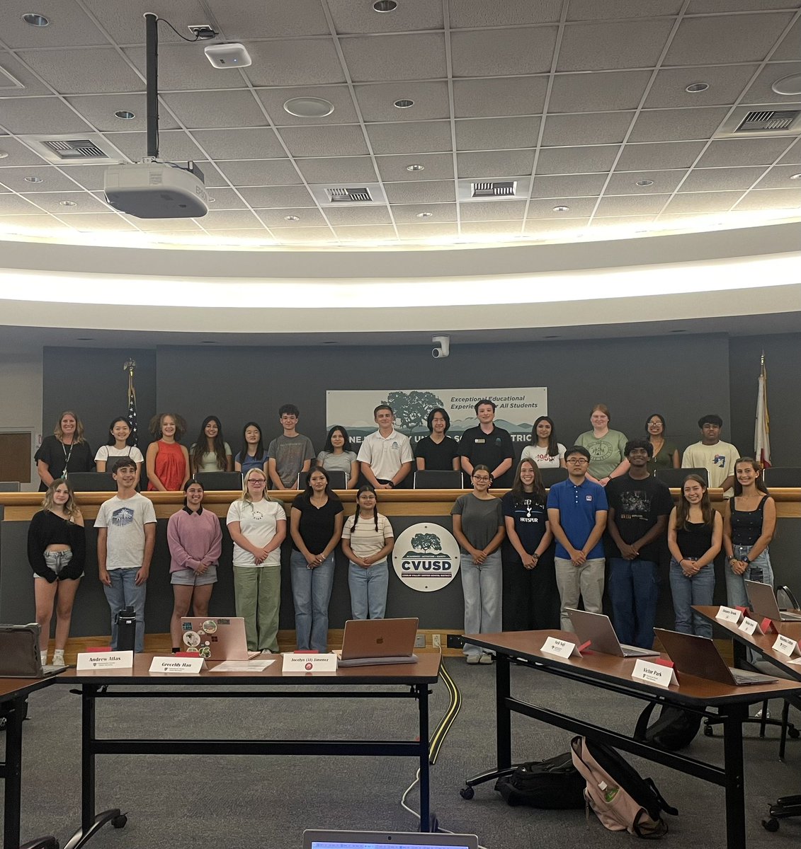 Introducing the 2024-25 Student DAC! What an outstanding group of student leaders! And welcome to Nicole Judd in her new role as Director of High Schools.