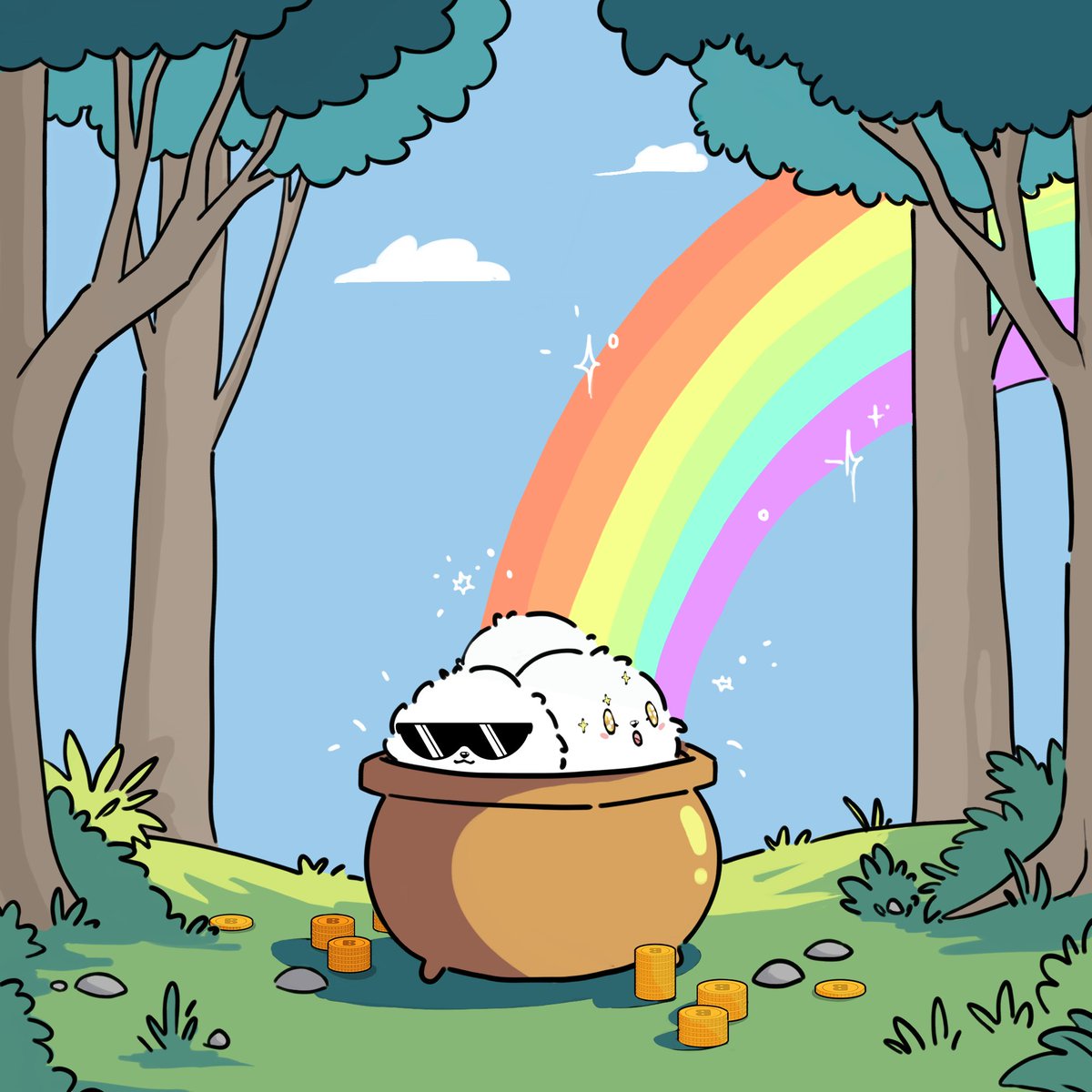 we finally know what's at the end of the rainbow