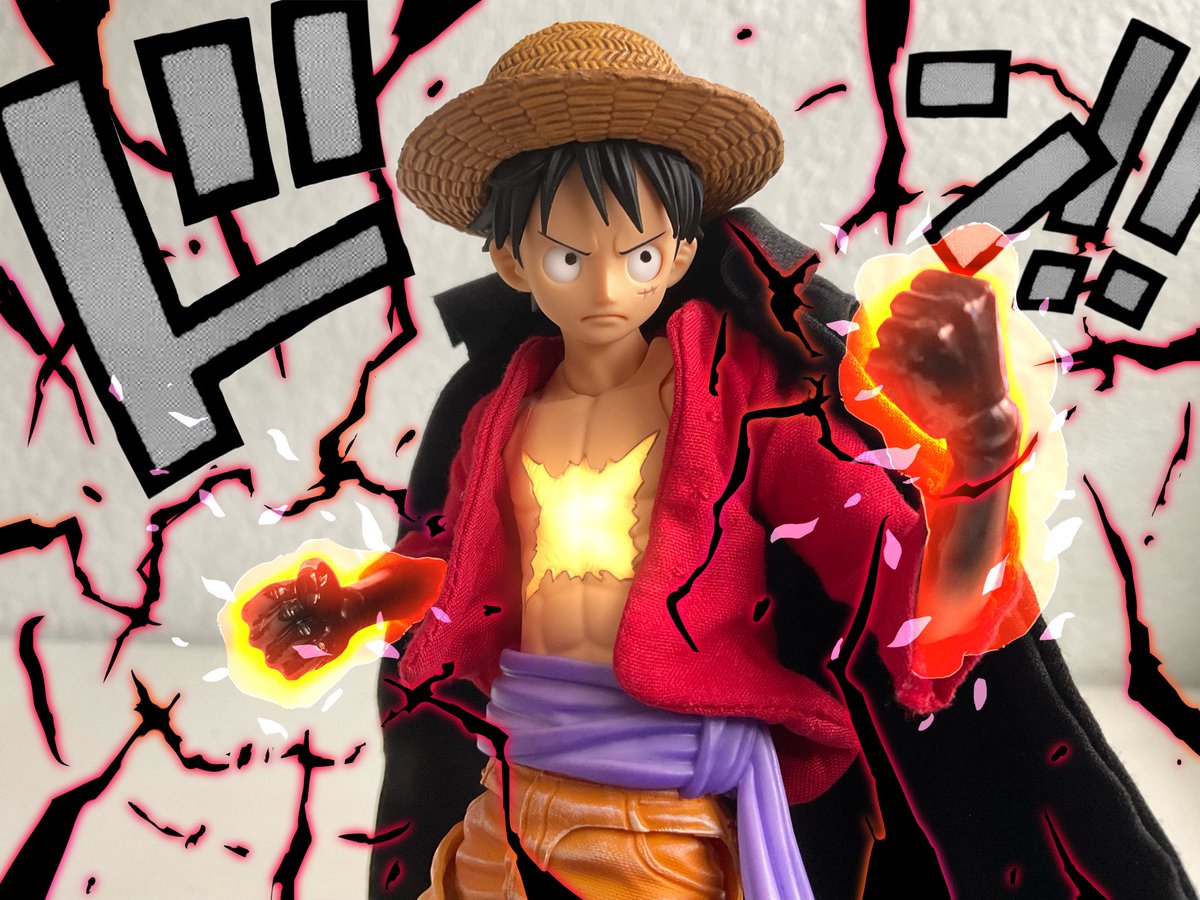 kxromin's tweet photo. #luffy #ONEPIECE #SHFiguarts #ACTIONFIGURES #anime #ArtistOnX #ONEPIECEONLY https://t.co/p6tWVB0jEG