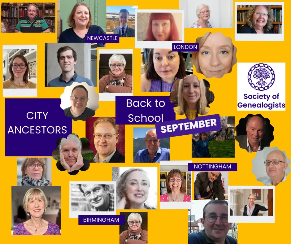 #AncestryHour: it's 1 September on Sunday! Join us for talks next month with our wonderful September speakers, including <a href="/LMHistory/">Graham Bandy 🌳</a> <a href="/SoGGenealogist/">Else Churchill</a> <a href="/GudrunLauret/">Gudrun Lauret</a> <a href="/WestSussexRO/">West Sussex Record Office</a>, @davelifelines, <a href="/mishjholman/">Mish J Holman</a>, <a href="/fibiswebmaster/">FIBIS</a>, <a href="/alectritton/">Alec Tritton</a>, @bourke_joanna, <a href="/STMResearch/">Susan Moore Research</a> &amp; many more.