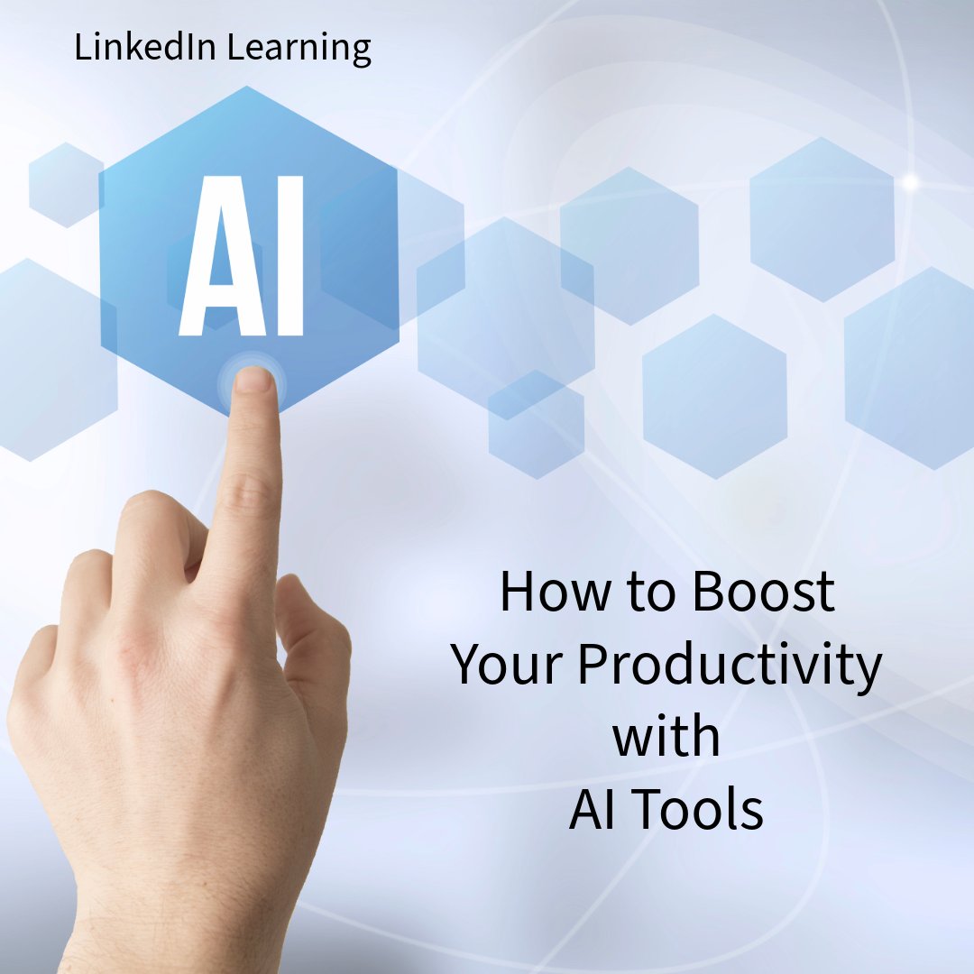 LinkedIn Learning: How to Boost Your Productivity with AI Tools

Join Dave Birss, innovator and AI expert, as he practically demonstrates how to collaborate with AI tools in the best way. 

Course Duration: 1 hour
Course Link: sl.richmond.edu/t