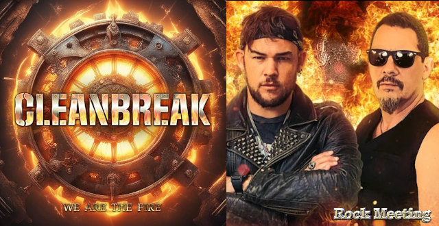 RockMeeting_MD's tweet image. Le groupe de heavy metal US  💥#Cleanbreak💥 , avec JAMES DURBIN et MIKE FLYNTZ, va sortir son nouvel album, We Are The Fire, le 11 octobre.  Ci-dessous, en avant-première, le vidéo clip pour le titre Warrior's Anthem  : 👉👇 rockmeeting.com/news/15328-cle…