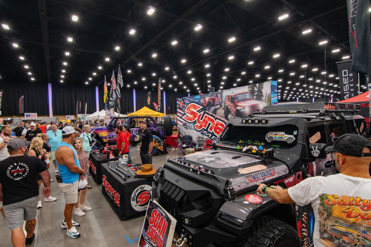 Quadratec's tweet photo. What was your favorite Jeep or build from GSMJI 2024? #Quadratec #GSMJI #GSMJI2024 #Jeeplife #Jeepwrangler #JeepTJ #JeepBrute #Jeepgladiator #QuadratecJTE #2doorgladiator #Jeepparts #jeeplove #Jeepbeeef @jeep https://t.co/LikH0w06VO