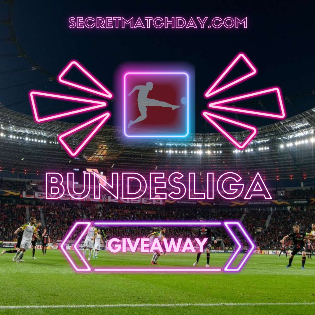 secretmatchday's tweet image. To celebrate the return of the Bundesliga, we are giving away a weekend for 2 people to watch any Bundesliga team of their choice. Flights, accommodation and match tickets included.

To enter simply:-
🥇Follow @secretmatchday
🥈Like &amp;amp; retweet this post
🥉@ someone you’d take in…