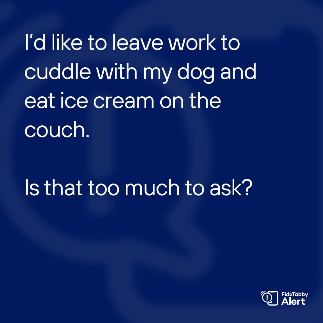 getfidoalert's tweet image. How is it only Tuesday...? 🫠

#FidoAlert #MidWeekPickMeUp