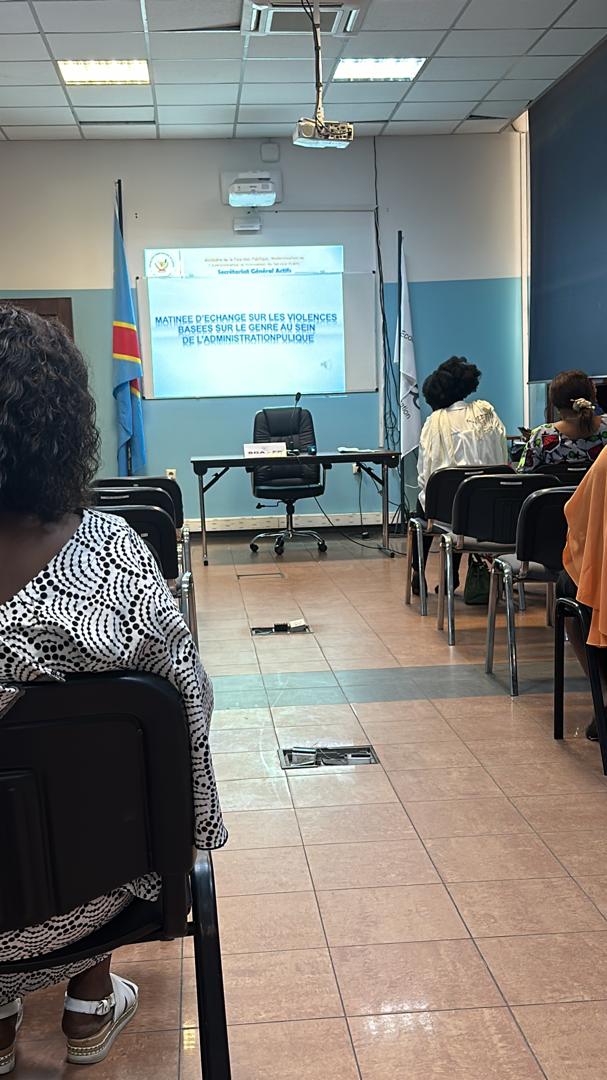 MerveillesKamba's tweet photo. Ravie de participer ce mardi 20/08 à la matinée d'échange organisée par Mme SG de la Fx Publique Chargée des Actifs, sur les violences basées sur le genre. Dès échanges riches et constructives. @FP_RDC @dyferap @SuminwaJudith @gabriela_mwimba @NLibenge @ https://t.co/abECTngYxp